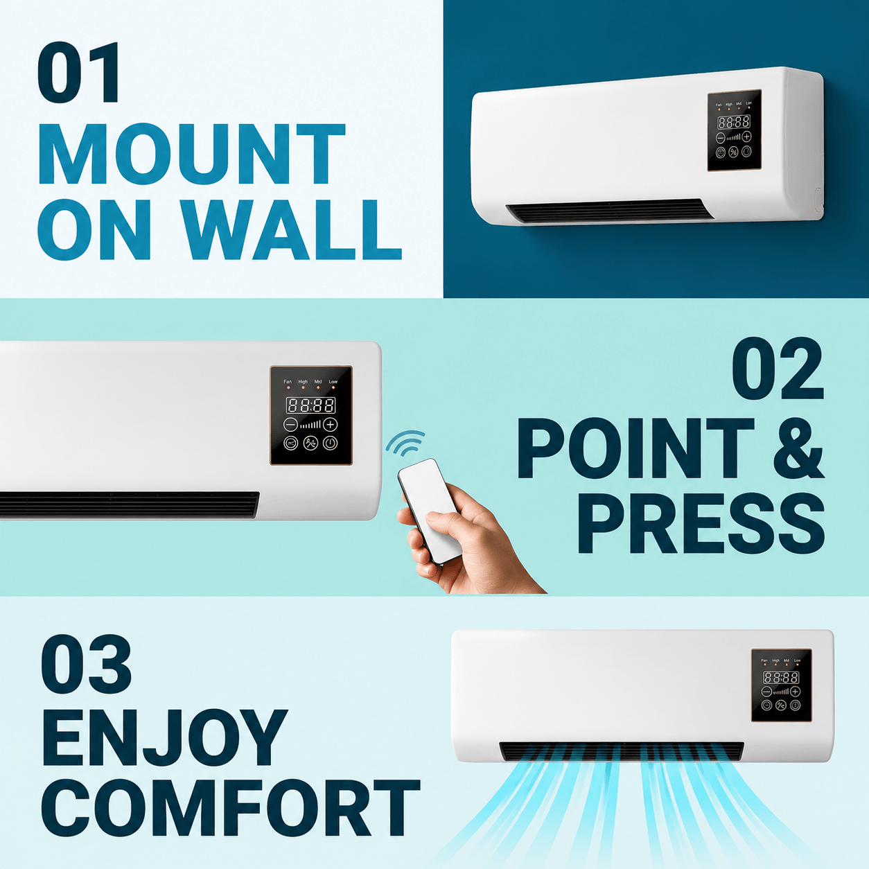 CoolFlow® Portable AC Split